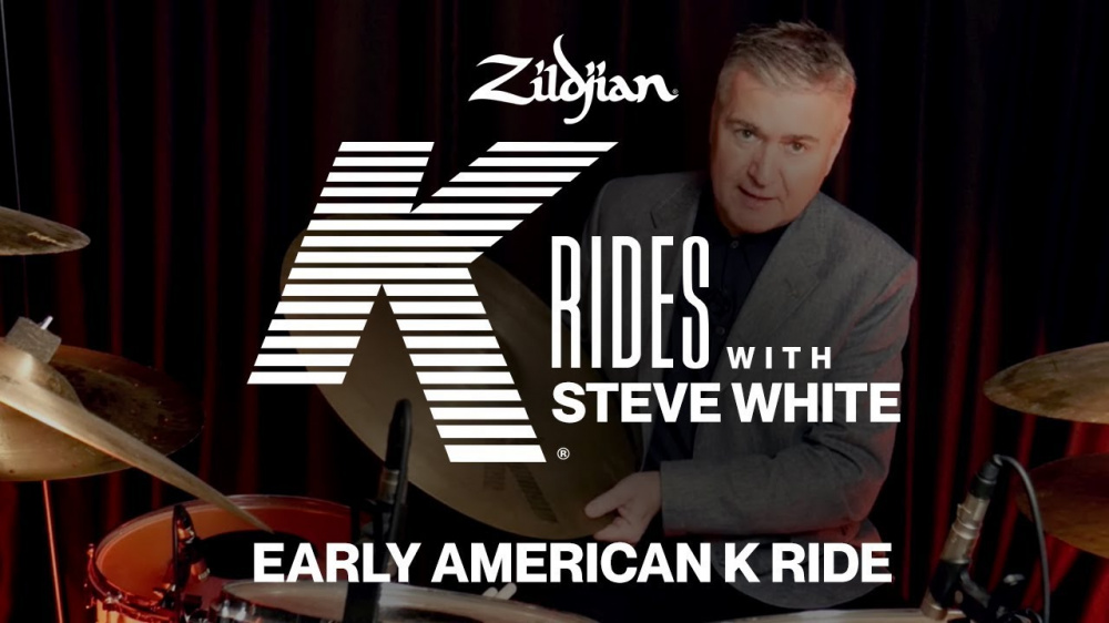 Обзор Zildjian K Family Rides вместе со Стивом Уайтом