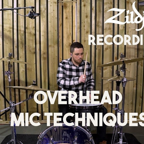 Советы по записи от Zildjian: как расставить микрофоны для оверхедов?