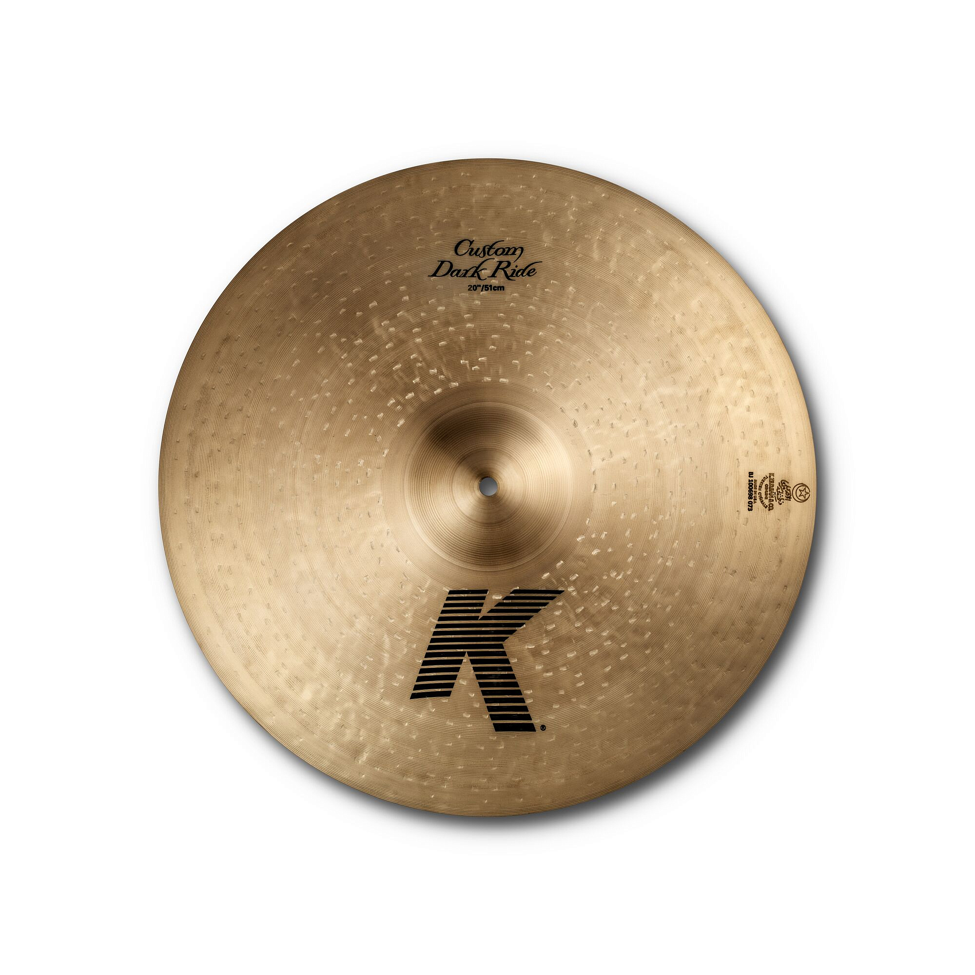 ZILDJIAN K0965 20" K" CUSTOM DARK RIDE тарелка типа Ride – фото 2